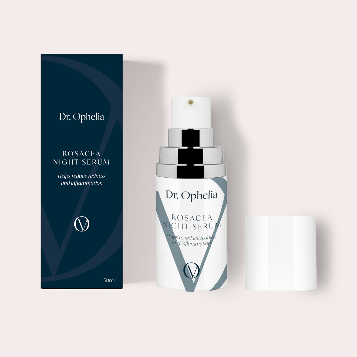 Rosacea Night Serum For Sensitive Skin - Dr Ophelia
